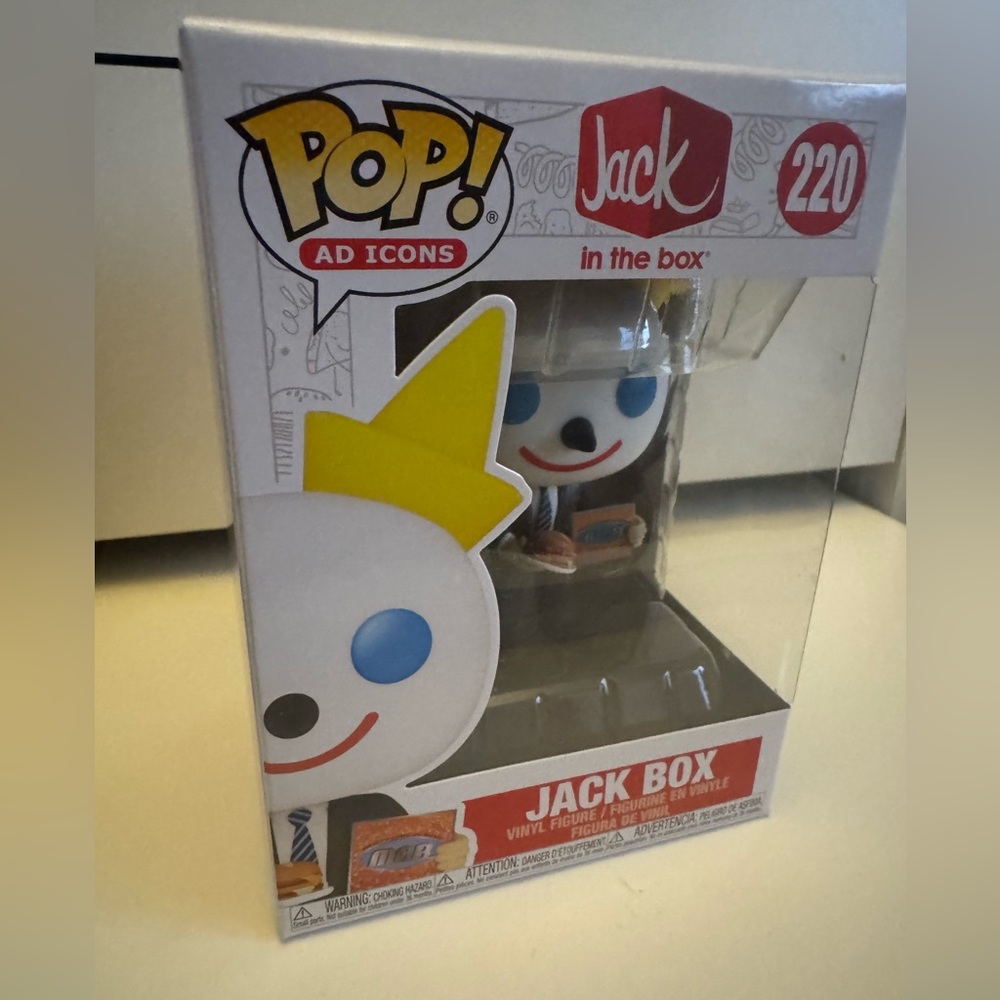 Funko Pop Jack in the Box Figure #220